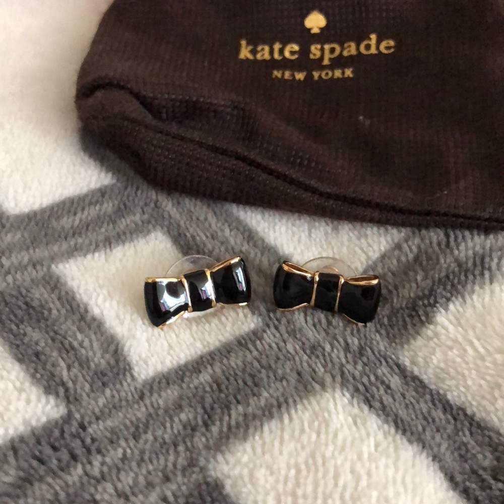 Kate spade bow earrings